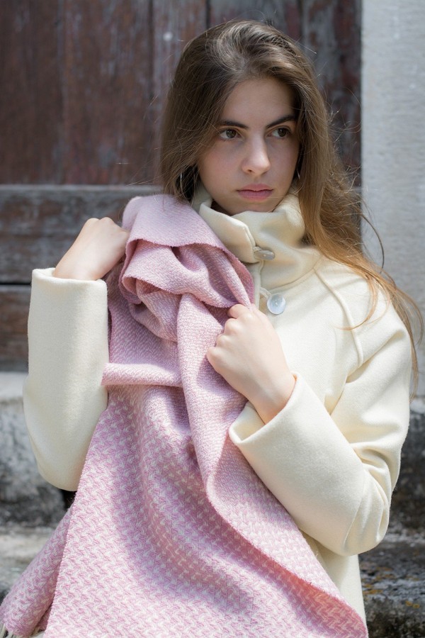 Scarf - Swallow Cloud Pink