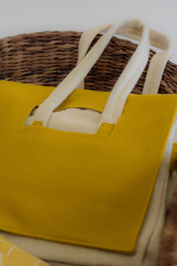 Handbag "Pala ChiCoração" - Yellow 72