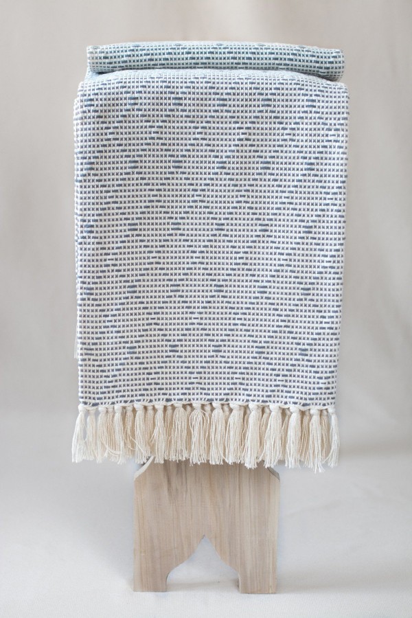 Cotton Blanket | Portuguese Sidewalk