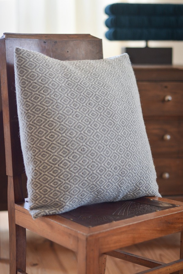 Housse de Coussin Laine |  Diamant