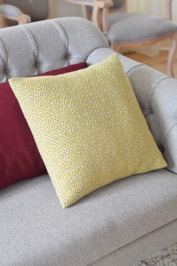 Housse de Coussin Laine |  Diamant